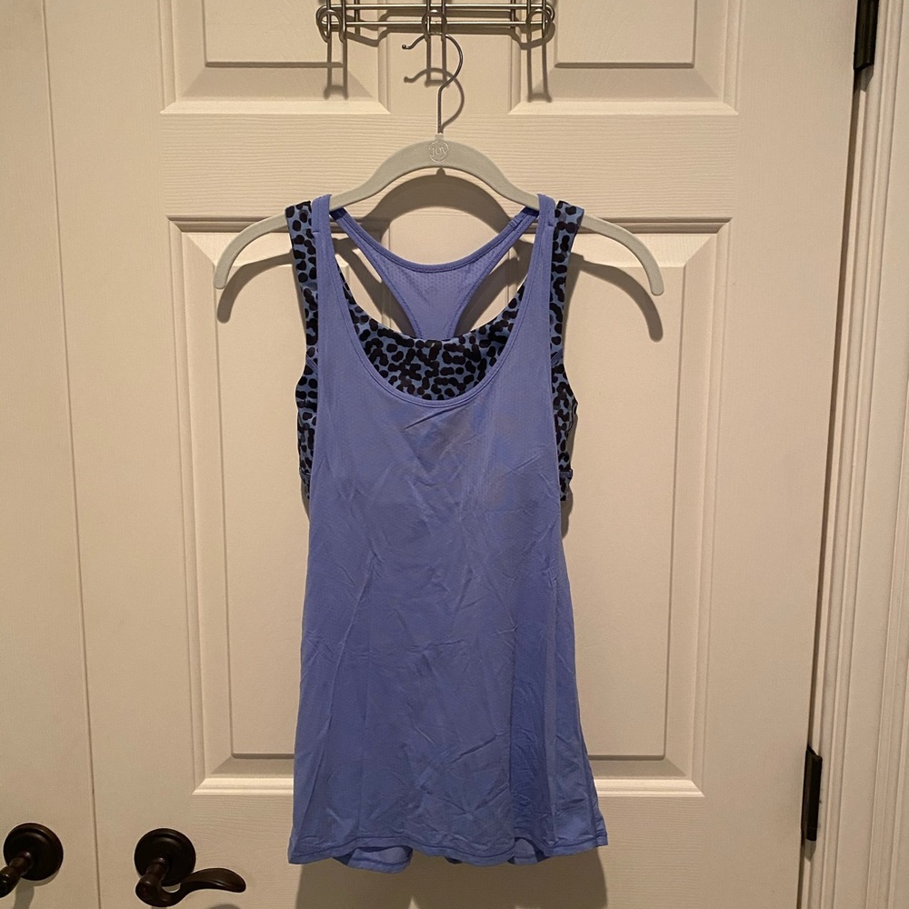 Purple Print Lululemon Top